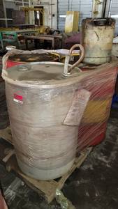 lot 8636 image: (3) Barrels of Chemicals