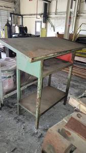 lot 36495 image: Steel Work Bench