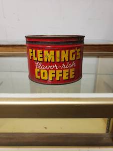 lot 58034 image: Flemings Coffee Tin