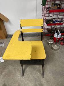 lot 58040 image: vintage school desk