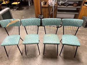 lot 58049 image: vintage kitchen chairs