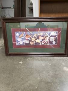 lot 58055 image: Golf Themed Picture
