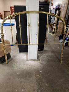 lot 58083 image: Brass Headboard