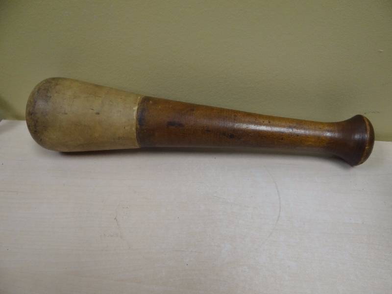 lot 6170 image: HUGE Pestle, very heavy Old and cool