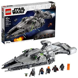 lot 1961 image: LEGO LEGO Star Wars The Mandalorian Imperial Light Cruiser 75315 Awesome Toy Building Kit for Kids, Featuring 5 Minifigures New 2021 (1,336 Pieces) , (Retail Price $159.00)
