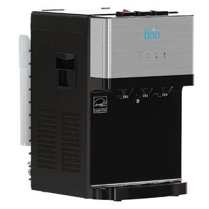 lot 31881 image: Brio 2-Stage Filtration Countertop Self Cleaning Tri- Temperature Bottleless Water Cooler Dispenser With Free Additional Replacement Filters Included