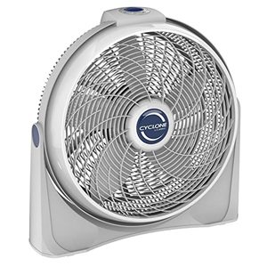 lot 31905 image: Lasko 3520 20 Inch 3-Speed Cyclone Air Circulator Floor Fan, White