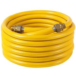 lot 31942 image: Best Brose 12 Tubing Pipe KIT 35ft,Corrugated Stainless Steel Tubing with 2 Male Fittings (35)