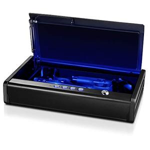lot 31944 image: SentrySafe QAP2EL Gun Safe with Digital Keypad and Interior Lights Two Handgun Capacity