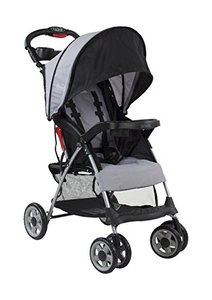 lot 31982 image: Kolcraft - Cloud Plus Lightweight Easy Fold Compact Travel Baby Stroller - Slate Grey (used)