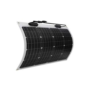 lot 37167 image: Renogy Flexible Solar Panel 50 Watt 12 Volt Monocrystalline Semi-Flexible Bendable Mono Off-Grid Charger for Marine RV Cabin Van Car Uneven Surfaces
