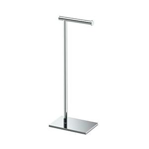 lot 37184 image: Modern Square Base Tissue Holder Stand, 21.25, in Chrome