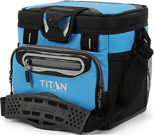 lot 37235 image: Arctic Zone Titan Deep Freeze 9 Can Zipperless HardBody Cooler, Process Blue (5-99090-30-0E)