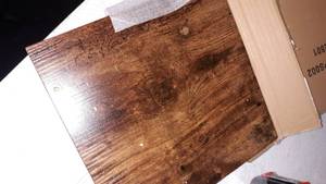 lot 37252 image: wooden end table
