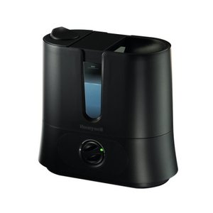 lot 38035 image: HONEYWELL REMOVABLE TOP FILL ULTRASONIC HUMIDIFIER, BLACK
