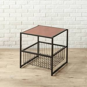 lot 38038 image: Zinus Dane Wood & Metal Brown