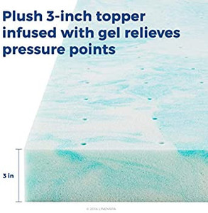 lot 38039 image: Linenspa Mattress Topper Twin