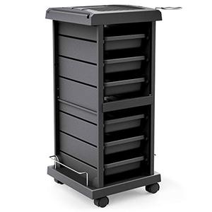 lot 39237 image: TASALON Salon Trolley Cart for Salon Station - Space Saving Salon Rolling Cart for Extra Storage - Hair Salon Beauty Storage Cart - 6-Tray Salon Cart - Multipurpose Tool Cart - Tattoo Tray - Hair Cart
