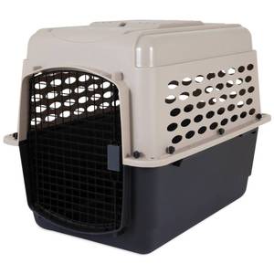 lot 39238 image: Petmate� Vari Kennel TaupeBlack Color 30-50 Lbs