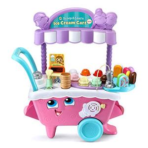 lot 39248 image: LeapFrog Scoop and Learn Ice Cream Cart Deluxe (Frustration Free Packaging) , Pink