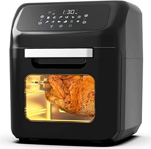 lot 39271 image: Pro Breeze 12.7 Quart Air Fryer Oven - Large Air Fryer Toaster Oven, 12 Cooking Modes including Rotisserie & Food Dehydrator, 19 Accessories