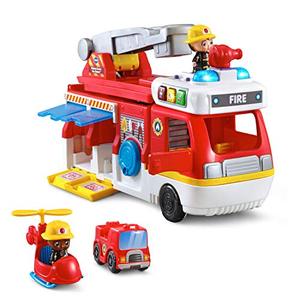 lot 41808 image: VTech Helping Heroes Fire Station (Frustration Free Packaging)