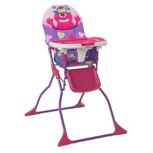 lot 41823 image: Cosco Simple Fold�� Deluxe High Chair, Monster Shelley