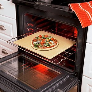 lot 41839 image: Honey-Can-Do Old Stone Oven Rectangular Pizza Stone