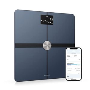 lot 41870 image: Withings Body - Digital Wi-Fi Smart Scale with Automatic Smartphone App Sync, Full Body Composition Including, Body Fat, BMI, Water Percentage, Muscle & Bone Mass, with Pregnancy Tracker & Baby Mode