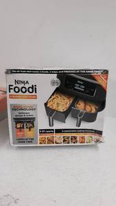 lot 99552 image: NINJA FOOdi 2 BASKET AIR FRYER
