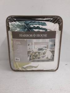 lot 99562 image: HARBOR HOUSE 100% COTTON 5PC DUVET SET