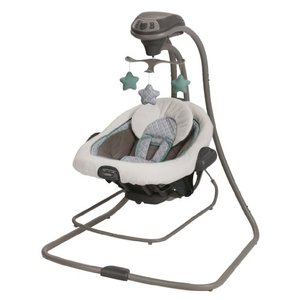 lot 99593 image: Graco DuetConnect LX Swing and Bouncer, Manor