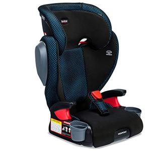 lot 99617 image: Britax Highpoint 2-Stage Belt-Positioning Booster Car Seat, Teal - Highback and Backless Seat