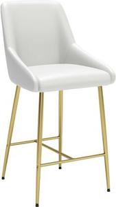 lot 62722 image: Madelaine Counter Chair White Retail$229.99