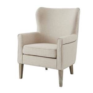 lot 62742 image: Madison Park Halford Accent Wingback Chair Retail$387.99
