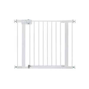lot 62810 image: Safety 1st - Easy Install Walk-Through Gate - White