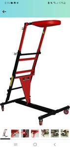 lot 62859 image: Traxion 3-700 ProGear Foldable Topside Automotive Engine Creeper