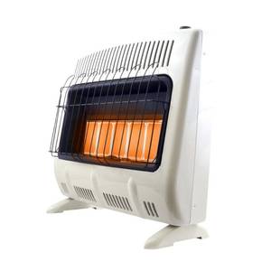 lot 62872 image: Mr. Heater 30,000 BTU Vent Free Radiant Natural Gas Heater