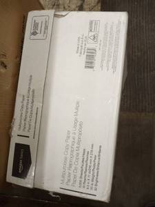 lot 62879 image: Case Copy Printer Printing Paper 8 12 x 11 Letter Size 10 Reams 5000 Sheets New