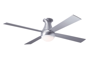 lot 62595 image: Modern 4-Blades 48-inch Crystal Ceiling Fan with Remote Retail$188.99