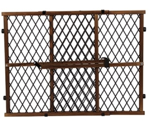 lot 62764 image: Evenflo Position & Lock Pressure Mount Gate, Farmhouse Collection