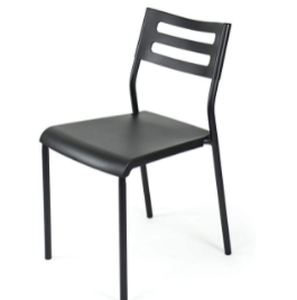 lot 62811 image: HUMBLE CREW BLACK CHAIR SET OF 1 MODEL LT954