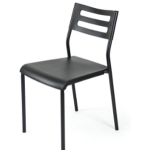 lot 62813 image: HUMBLE CREW BLACK CHAIR SET OF 1 MODEL LT954