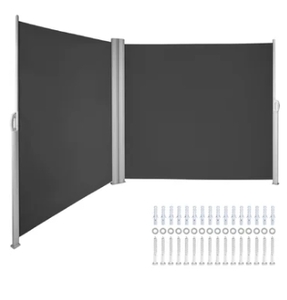 lot 62856 image: DOUBLE SIDE RETRACTABLE AWNING