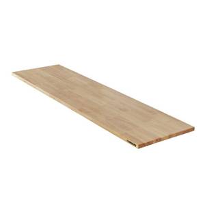 lot 3054 image: Husky 84 in. Solid Wood Work Surface for Heavy Duty Welded Steel Garage Storage System - Retail$164.99