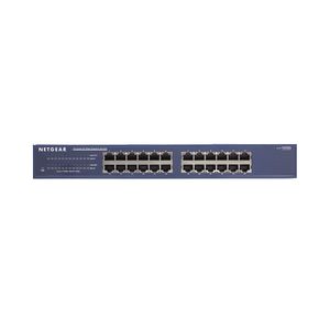 lot 2983 image: NETGEAR - 24-Port 101001000 Mbps Gigabit Unmanaged Switch - Blue