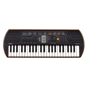 lot 2995 image: Casio SA-76 44-Key Mini Personal Keyboard
