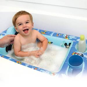lot 3011 image: Disney Mickey Mouse Inflatable Safety Bathtub