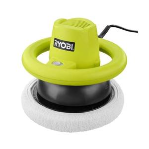 lot 2810 image: Ryobi 10in. Orbital Buffer Electric Corded Polisher Wheel-Style Power Tool