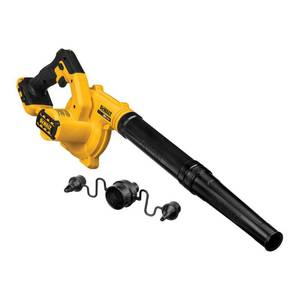 lot 2813 image: BLACK & DECKER 20-Volt Max Lithium Ion (Li-Ion) 100-CFM 135-MPH Cordless Electric Jobsite Blower, TOOL ONLY